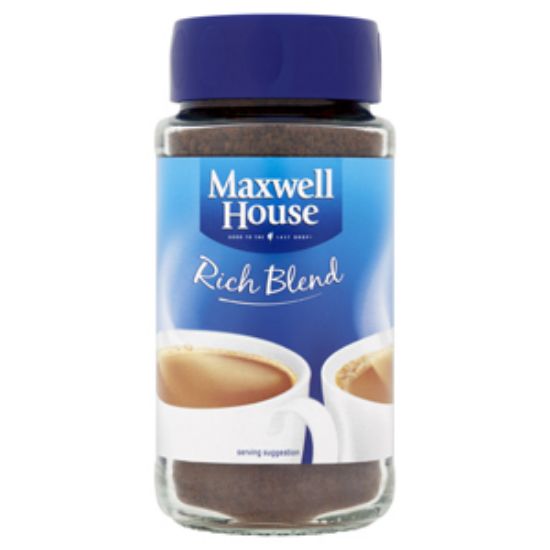 Picture of Maxwell House Rich Blend 100g x12  Blue